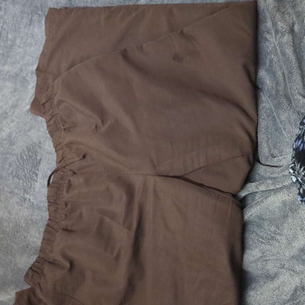 Three hearts black mesh lined scrubs pants bottoms XL